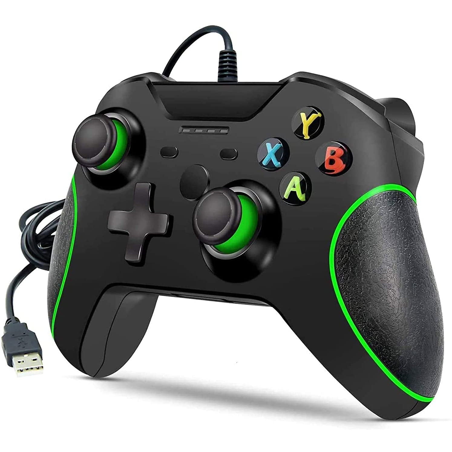 Wired Controller for Xbox One, Xbox One Dual Vibration USB Wired Game Controller Gamepad