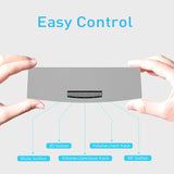 Bluedio BS-3 Portable Bluetooth Speaker - Silver / Black