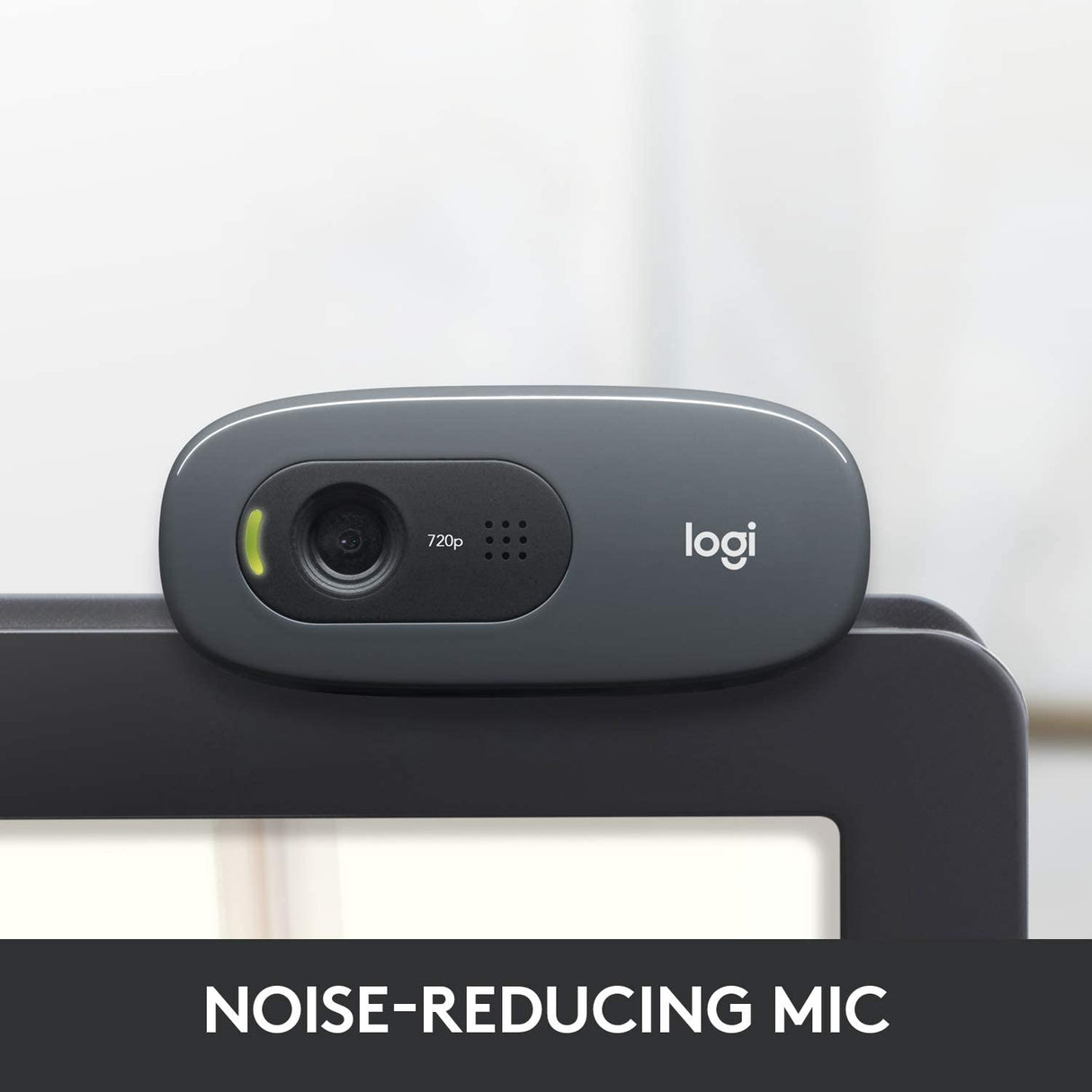 Logitech C270 HD Webcam - Black