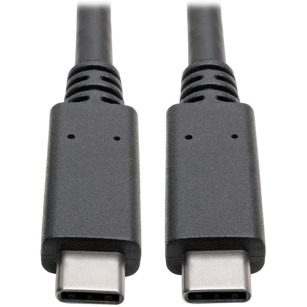 Tripp Lite USB 3.1 Gen 2 Cable 10 Gbps USB-C Type-C, 5A, 20V, Thunderbolt 3, 3ft