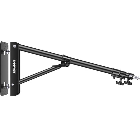 Neewer 49" Triangle Wall Mounting Boom Arm for Studio Lights