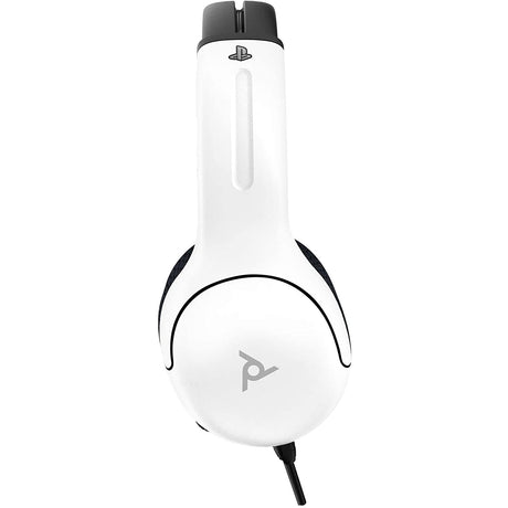 PDP LVL40 Wired Stereo Gaming Headset for PlayStation - White/Black - Refurbished Pristine