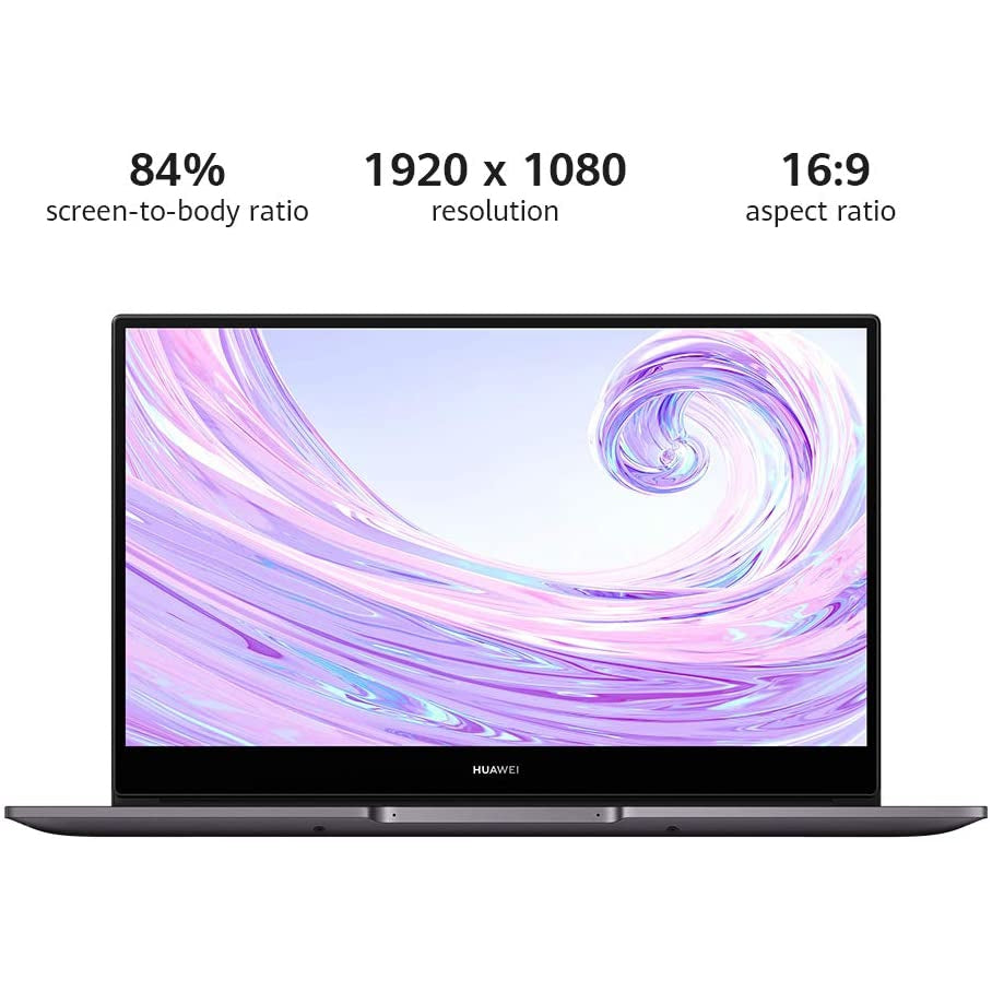 Huawei MateBook D 14 - 14 Inch Laptop with FullView 1080P FHD Ultrabook PC (AMD Ryzen 5, 8 GB RAM, 512 GB SSD)