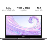 Huawei MateBook D 14 - 14 Inch Laptop with FullView 1080P FHD Ultrabook PC (AMD Ryzen 5, 8 GB RAM, 512 GB SSD)
