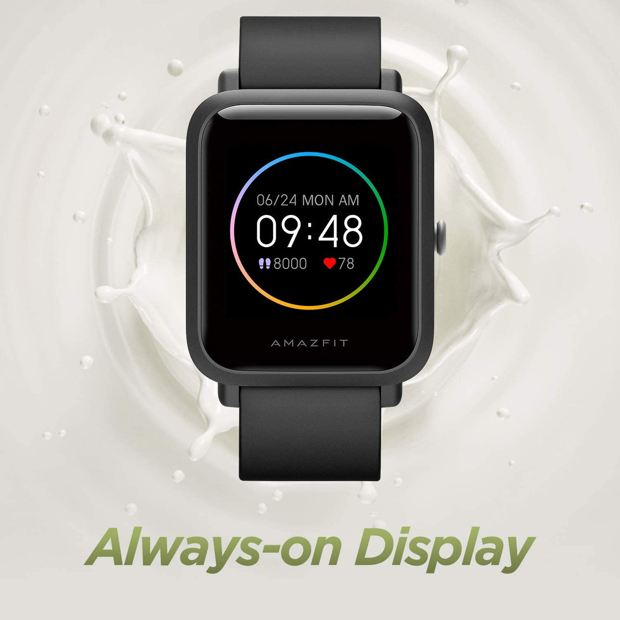 Amazfit Bip S Lite Smart Watch with Heart Rate, Sleep Monitor, 1.28” Touch Screen Fitness Tracker, 14 Sports Modes