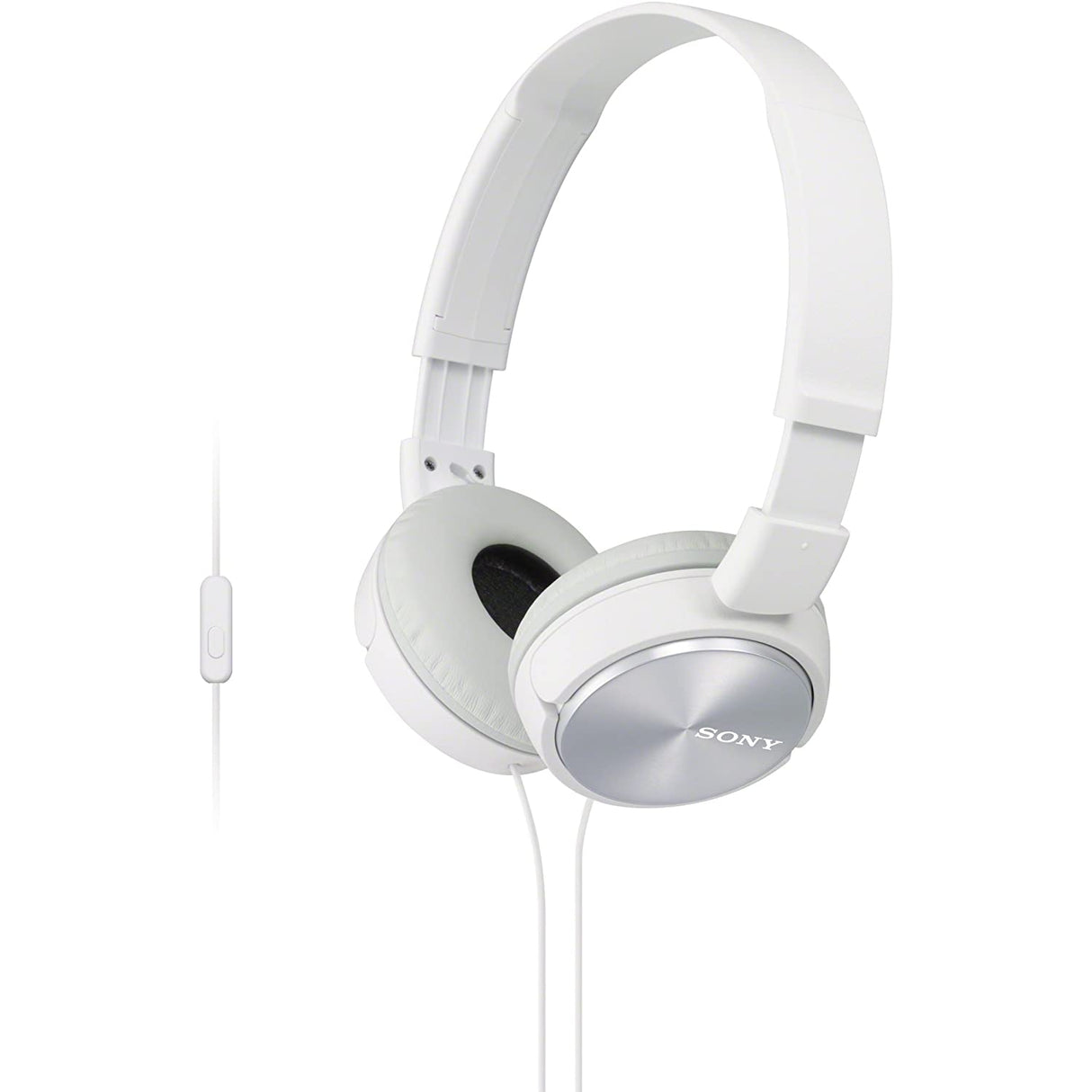Sony MDR-ZX310AP Foldable Wired Headphones with Smartphone Mic and Control