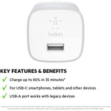 Belkin Home Charger+ USB-C Cable, 3419CL