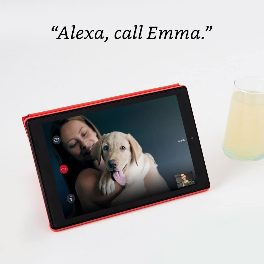 Amazon Fire HD 8 Tablet with Alexa, 8" HD Display, 16 GB, Blue
