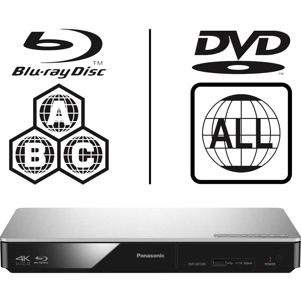 Panasonic DMP-BDT280EB Smart 3D Blu-ray & DVD Player