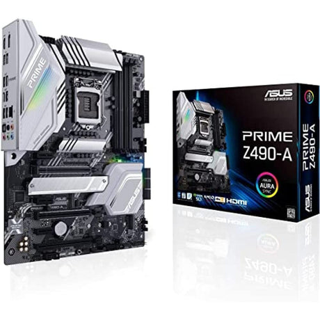 ASUS Prime Z490-A Intel Z490 (LGA 1200), RGB ATX Motherboard