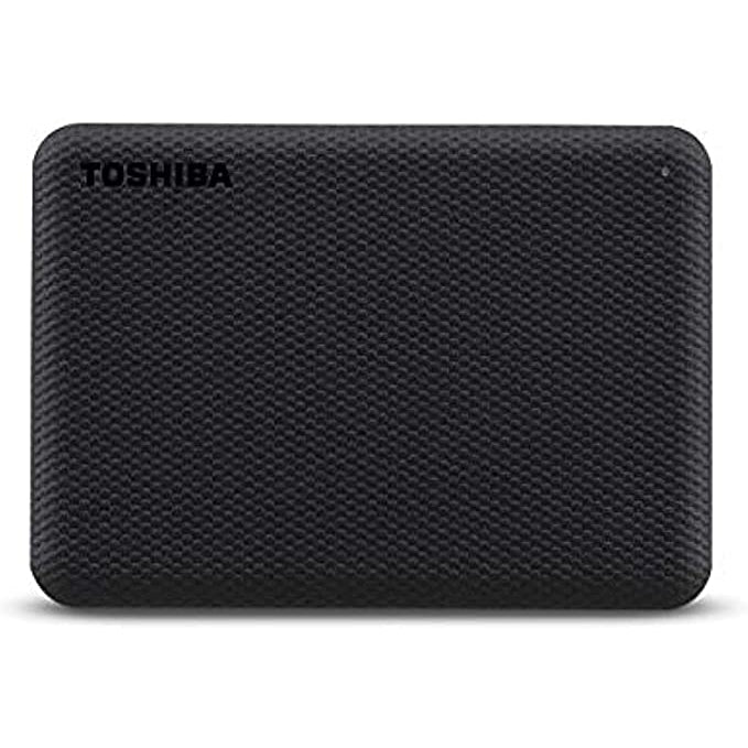 Toshiba Canvio Advance Portable External Hard Drive 2TB - Black - Refurbished Excellent