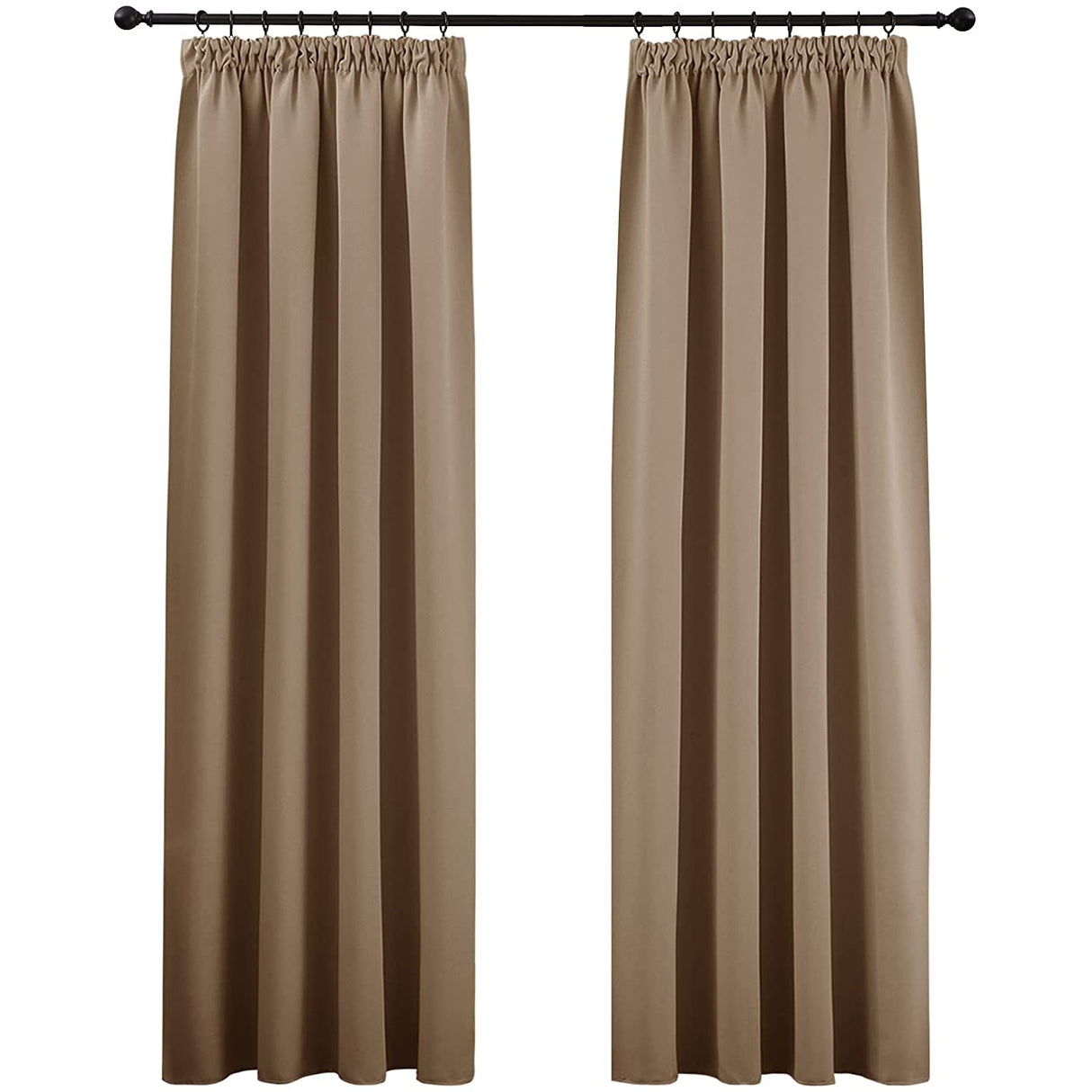 Pony Dance Curtains Black/Cream/Brown