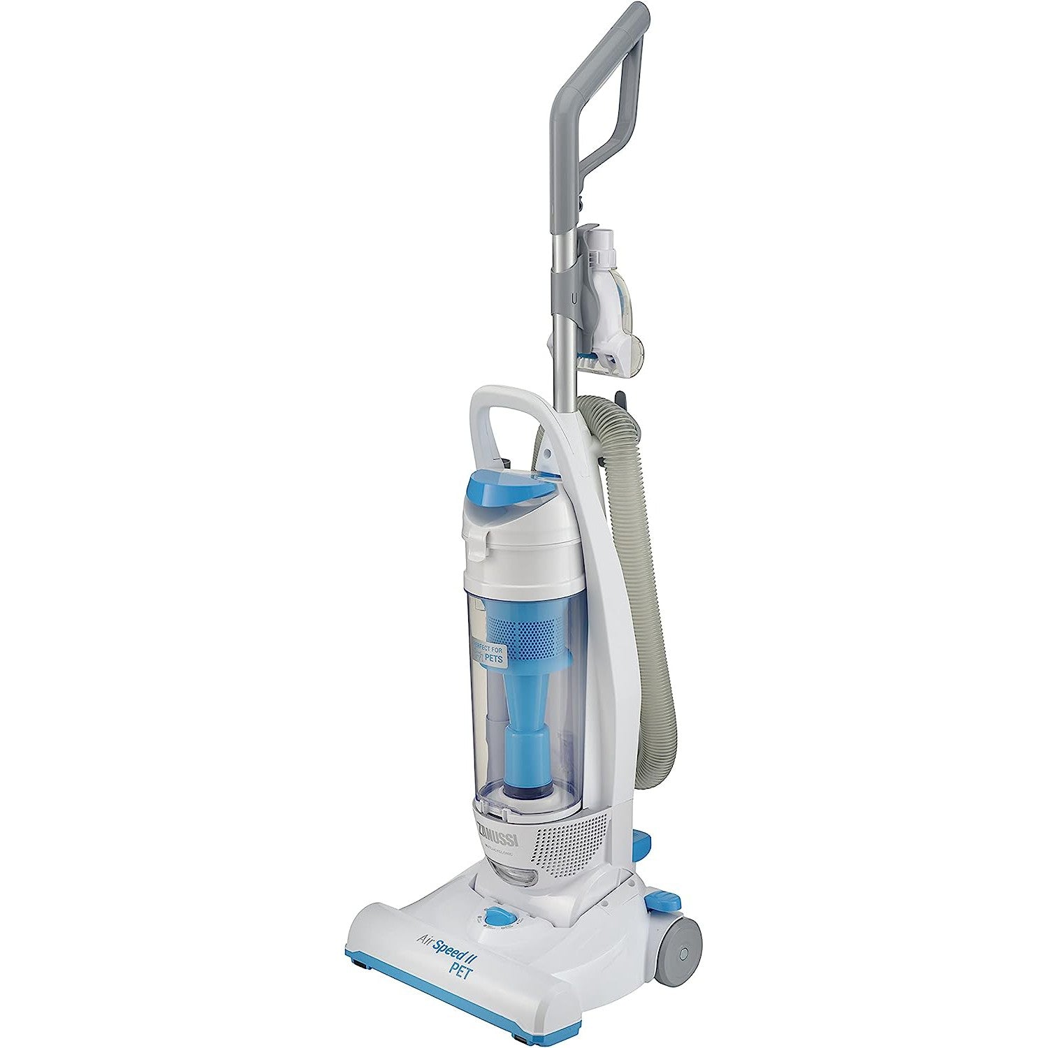 Zanussi ZAN2021PT Upright Bagless Vacuum Cleaner - White / Blue