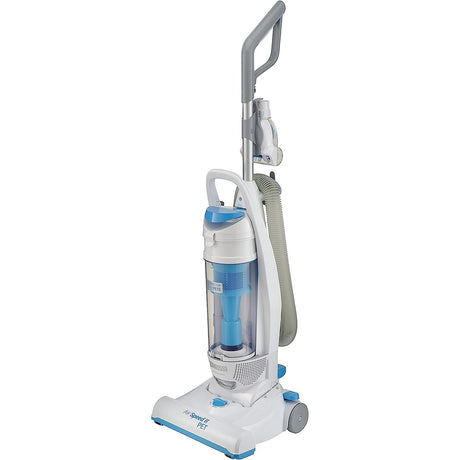 Zanussi ZAN2021PT Upright Bagless Vacuum Cleaner - White / Blue
