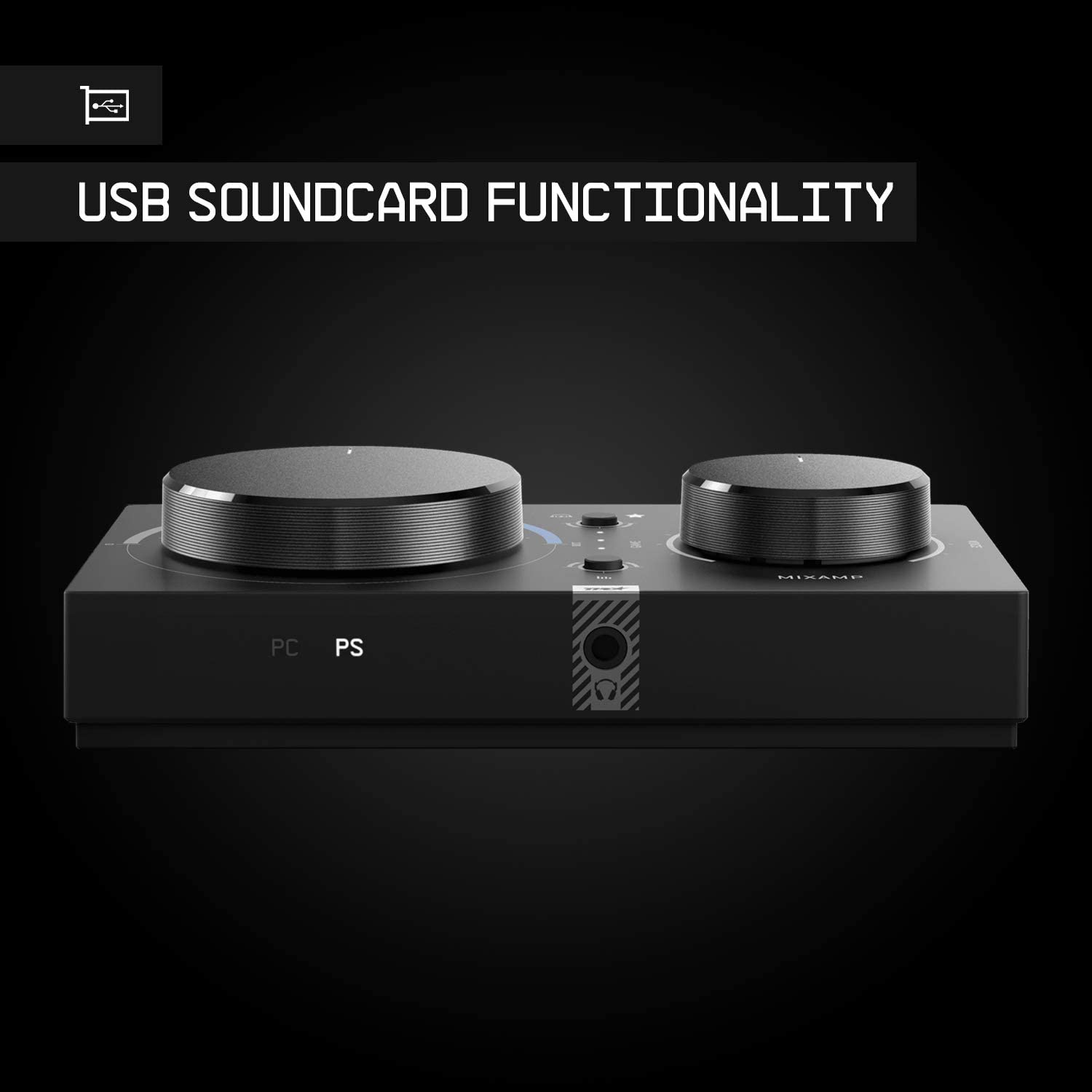 Astro Gaming MixAmp Pro TR Gaming Headset Amplifier, Dolby Audio, USB Sound Card Functionality, Digital Daisy Chain