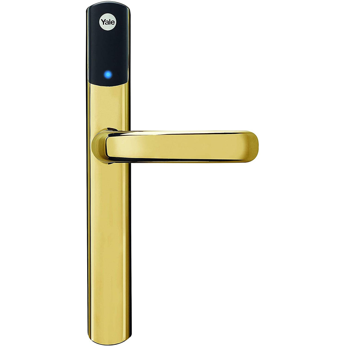 Yale Conexis L1 Polished Smart Digital door lock, Brass/Silver