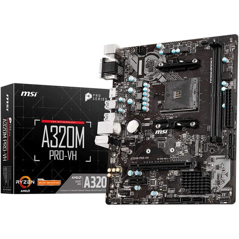 MSI A320M PRO-VH Motherboard - Refurbished Pristine