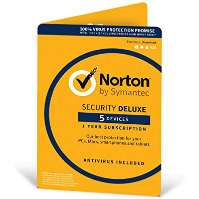 Norton LifeLock 360 Deluxe 1 User, 5 Devices - 1 Year Subscription