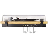 Max Pad LP Wooden Wireless Turntable Converter