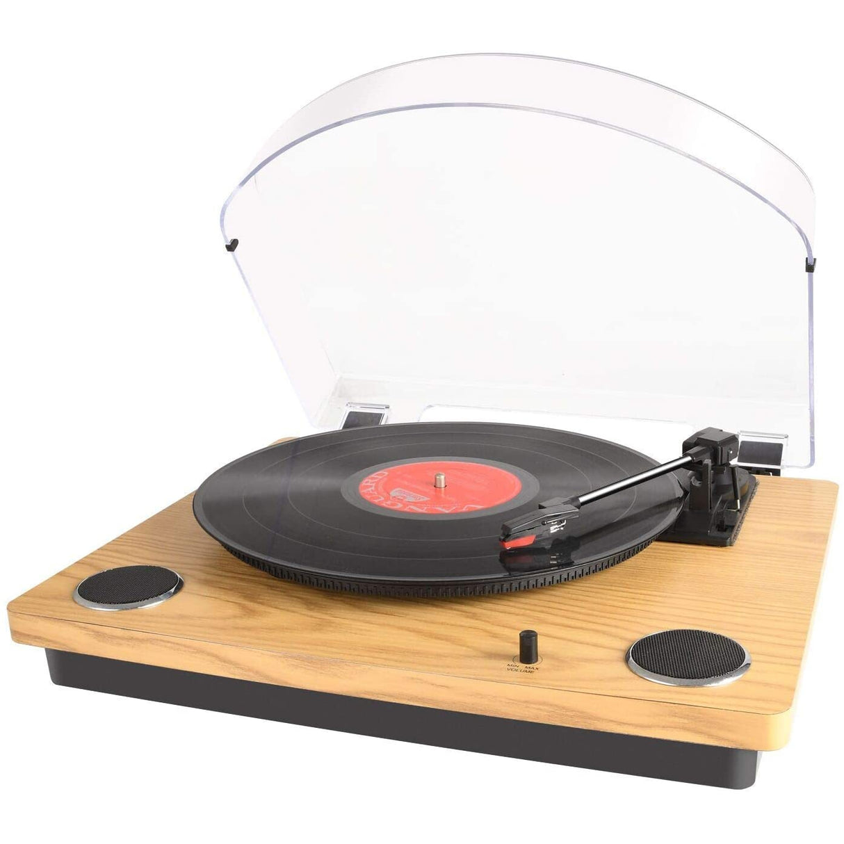 Max Pad LP Wooden Wireless Turntable Converter