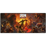 Doom Eternal Keyboard and Mouse Mat
