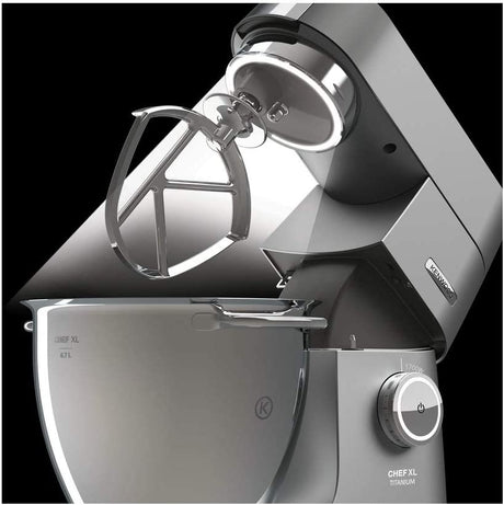 Kenwood Chef Titanium XL Stand Mixer 6.7L Bowl, Silver