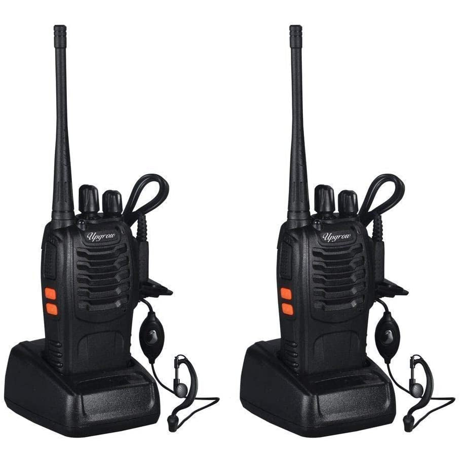 Upgrow BF-88E Walkie Talkie Rechargeable Walkie Talkies Long Range for Adults