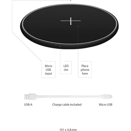 Juice Wireless Charging Pad 10W - Black
