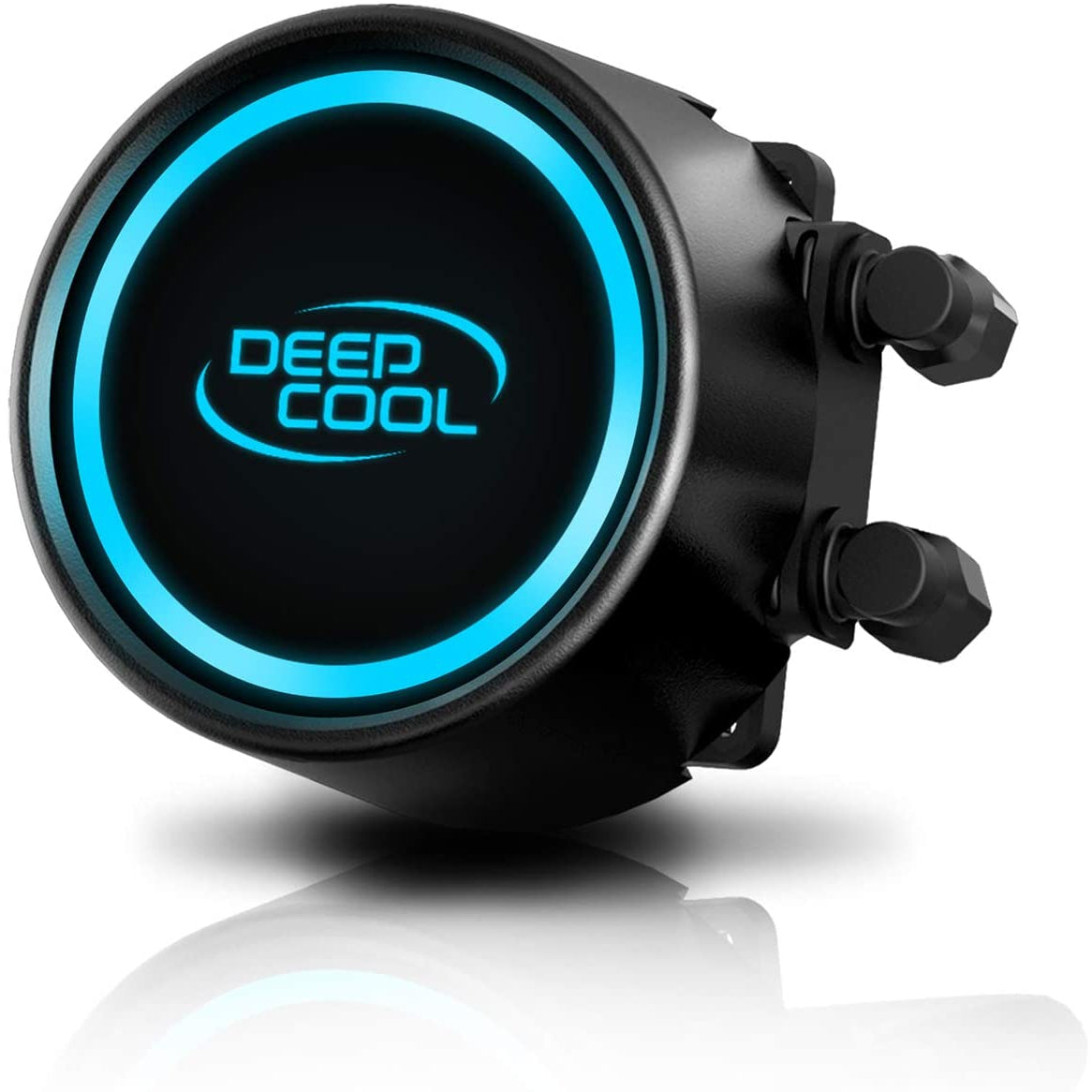 Deepcoo Gammaxx L120T Blue AIO Liquid Cooler, Blue LED on Waterblock and Fan, Anti-Leak Tech Inside, AM4 Compatible