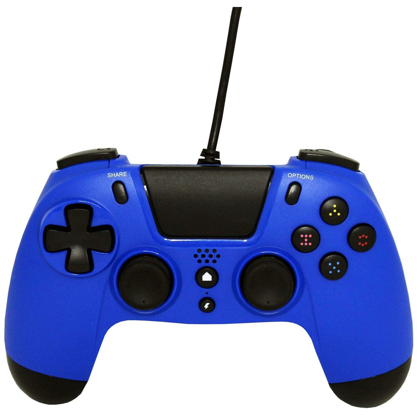 Gioteck VX-4 Wired Controller for PlayStation 4 - Blue - Excellent