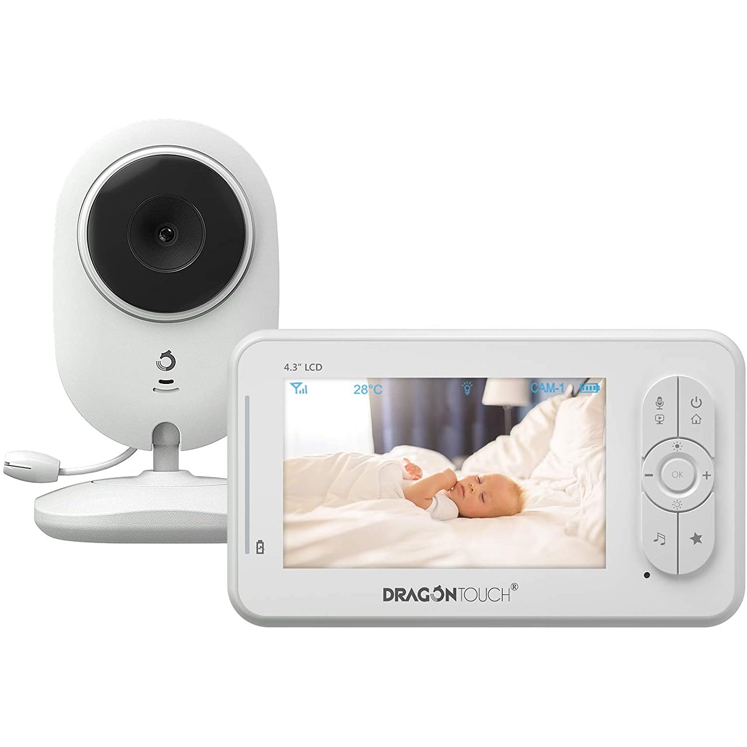 Dragon Touch Babycare Video Baby Monitor