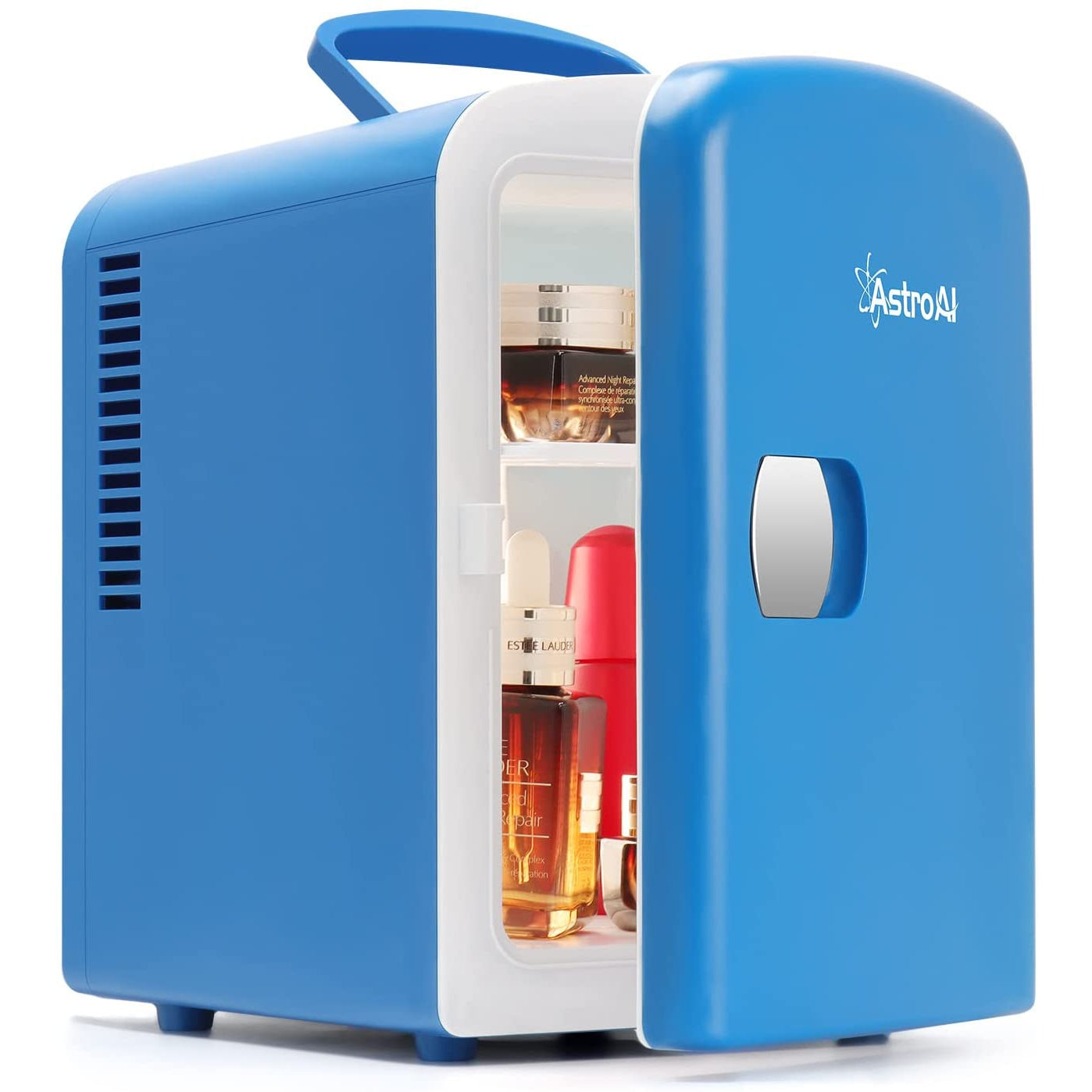 AstroAI 2in1 Mini Fridge (Cooling and Heating Function) 9 Liters Blue