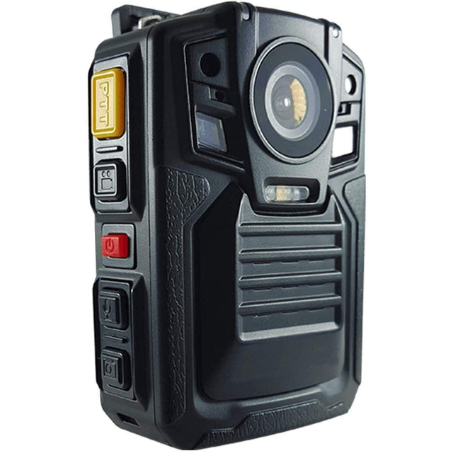 Body Worn Camera with Audio,1296P UHD, Waterproof, 2 Inch Display, Two Replaceable Batteries, Night Vision, Shockproof, CAMMHD