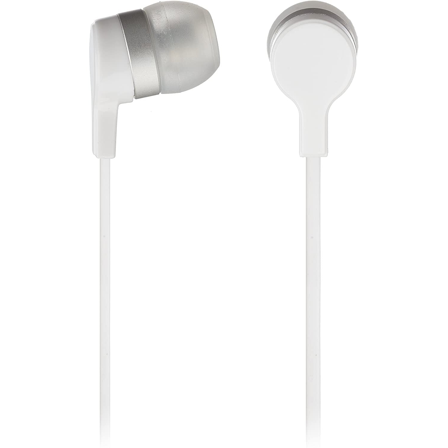 KitSound Mini In-Ear Headphones with In-Line Mic - White - Refurbished Pristine