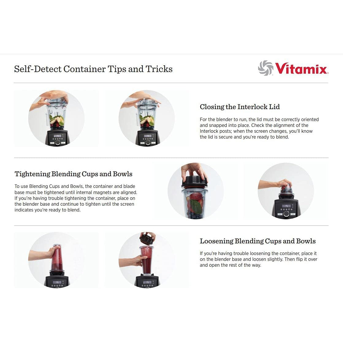 Vitamix Ascent Series Blending Cup Starter Kit, 600ml - Refurbished Pristine