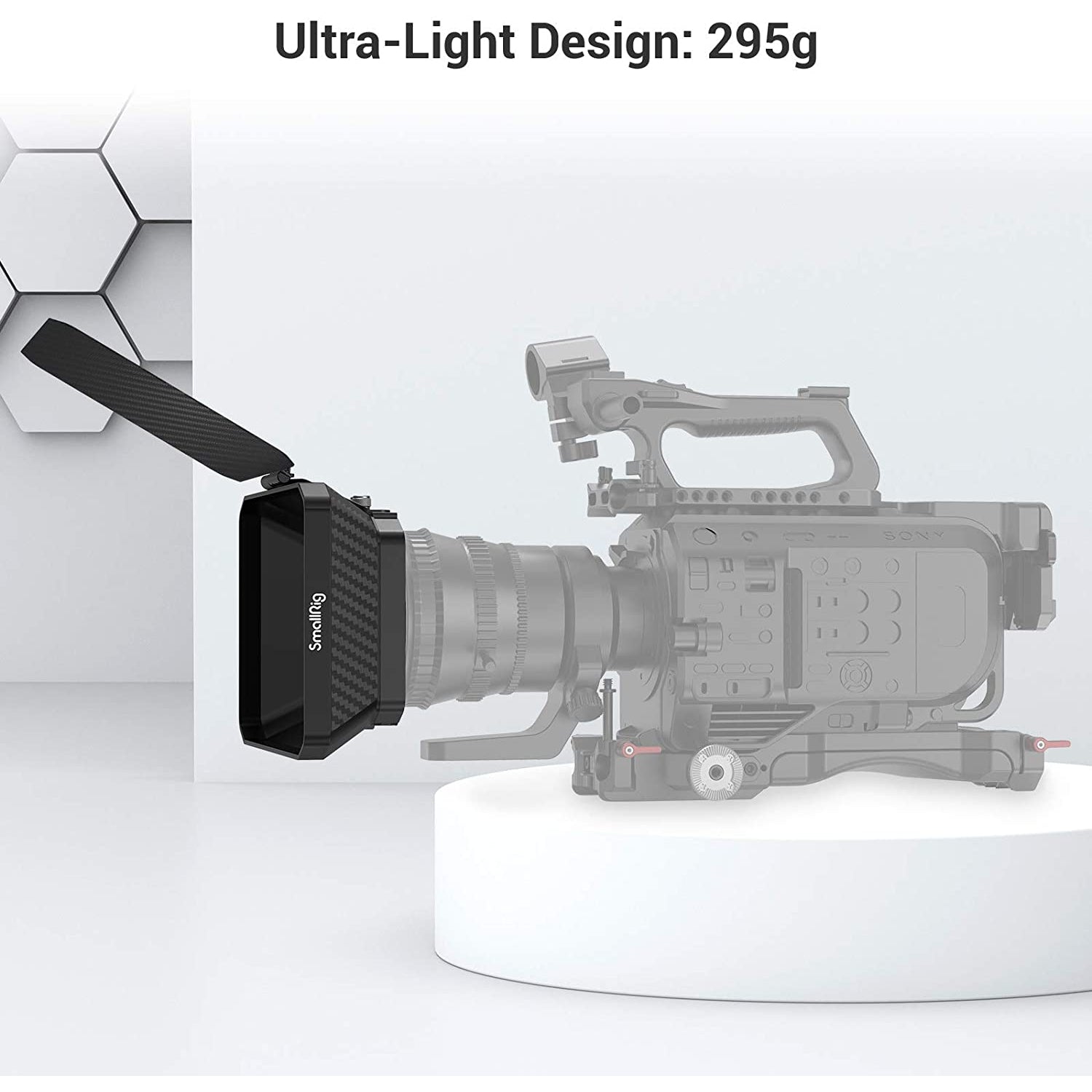 Smallrig Lightweight Matte Box for Mirrorless DSLR Cameras in Black