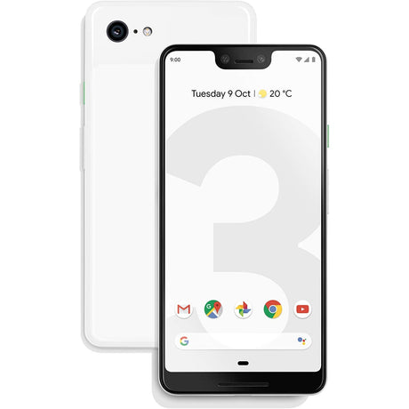 Google Pixel 3 64GB Clearly White Unlocked - Good Condition