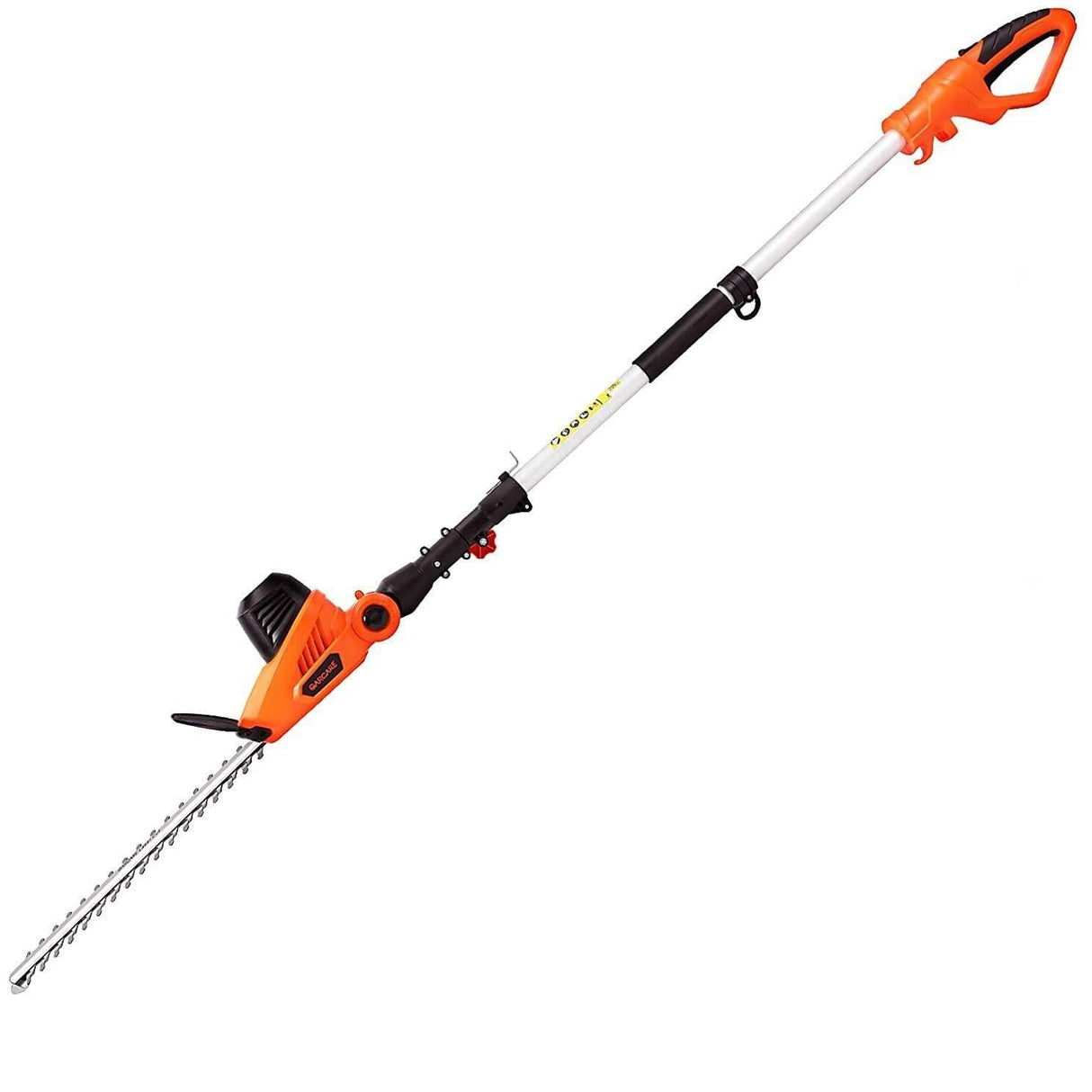 Garcare GCPHT01 Corded Pole Hedge Trimmer, 20mm Cutting Space, 600W