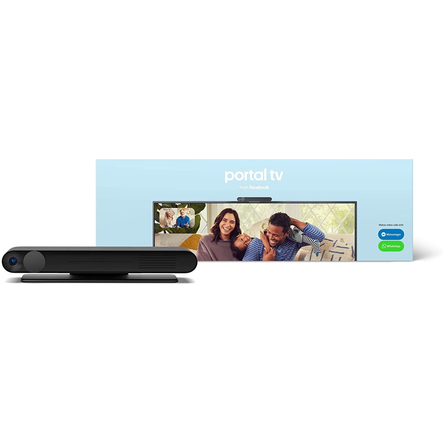 Portal TV from Facebook Smart Video Calling Camera - Black - New
