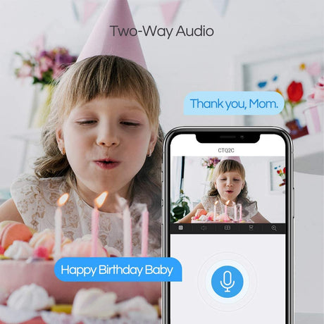 EZVIZ Home Security Camera Wi-Fi Surveillance Baby Monitor