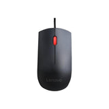 Lenovo Essential - Mouse - USB - Black
