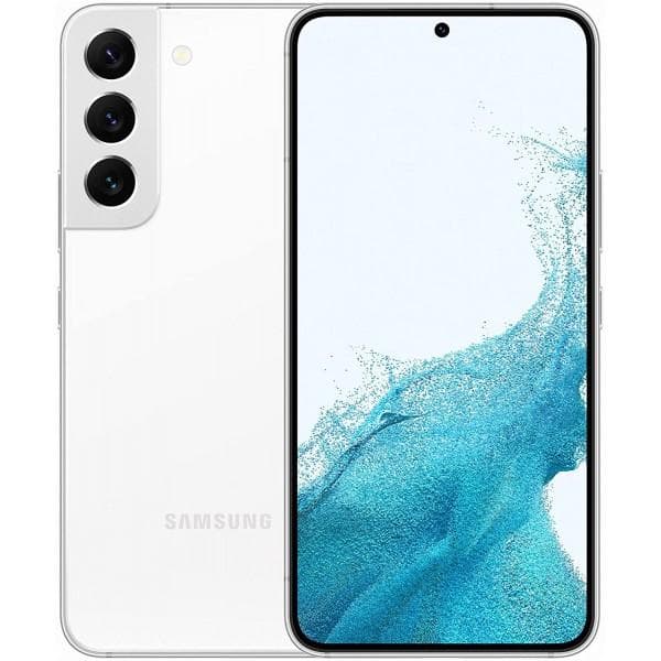 Samsung Galaxy S22, 5G, 128GB, White, Unlocked - Fair Condition