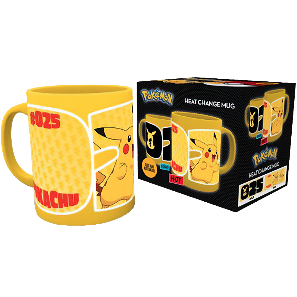 Pokemon: Heat Change Mug: Pikachu 25