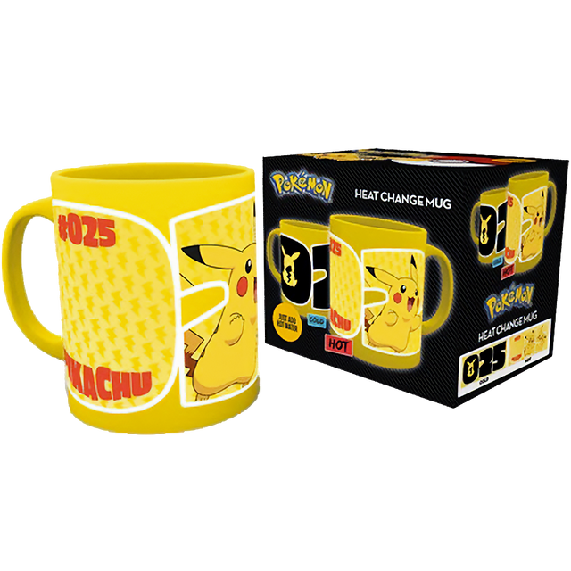 Pokemon: Heat Change Mug: Pikachu 25