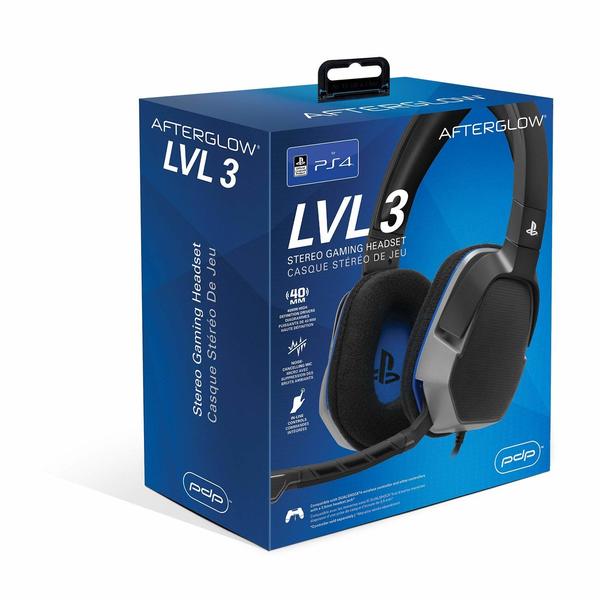Gaming Headset Afterglow Ps4 PDP Universal Afterglow LVL 6+ Haptic