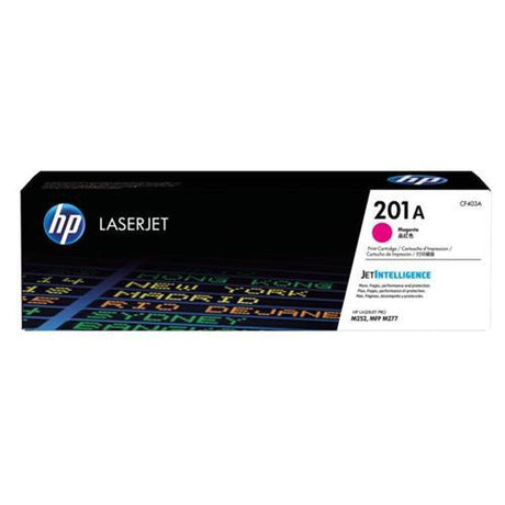 HP CF403A 201A Original LaserJet Toner Cartridge - Magenta