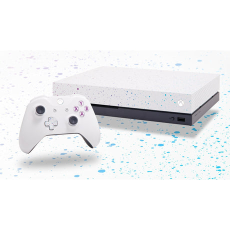 Xbox One X Console, Hyperspace Special Edition, White/Purple (1TB)