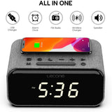 Lecone H620 Multifunctional Speaker with Wireless Charger & Clock