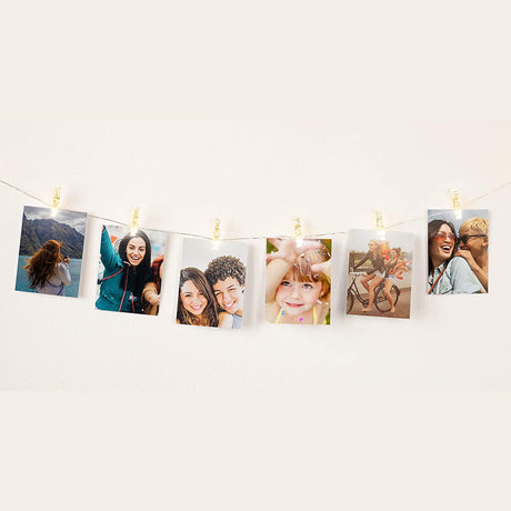 HP Sprocket Light String with Clips, LED Light String - Blue
