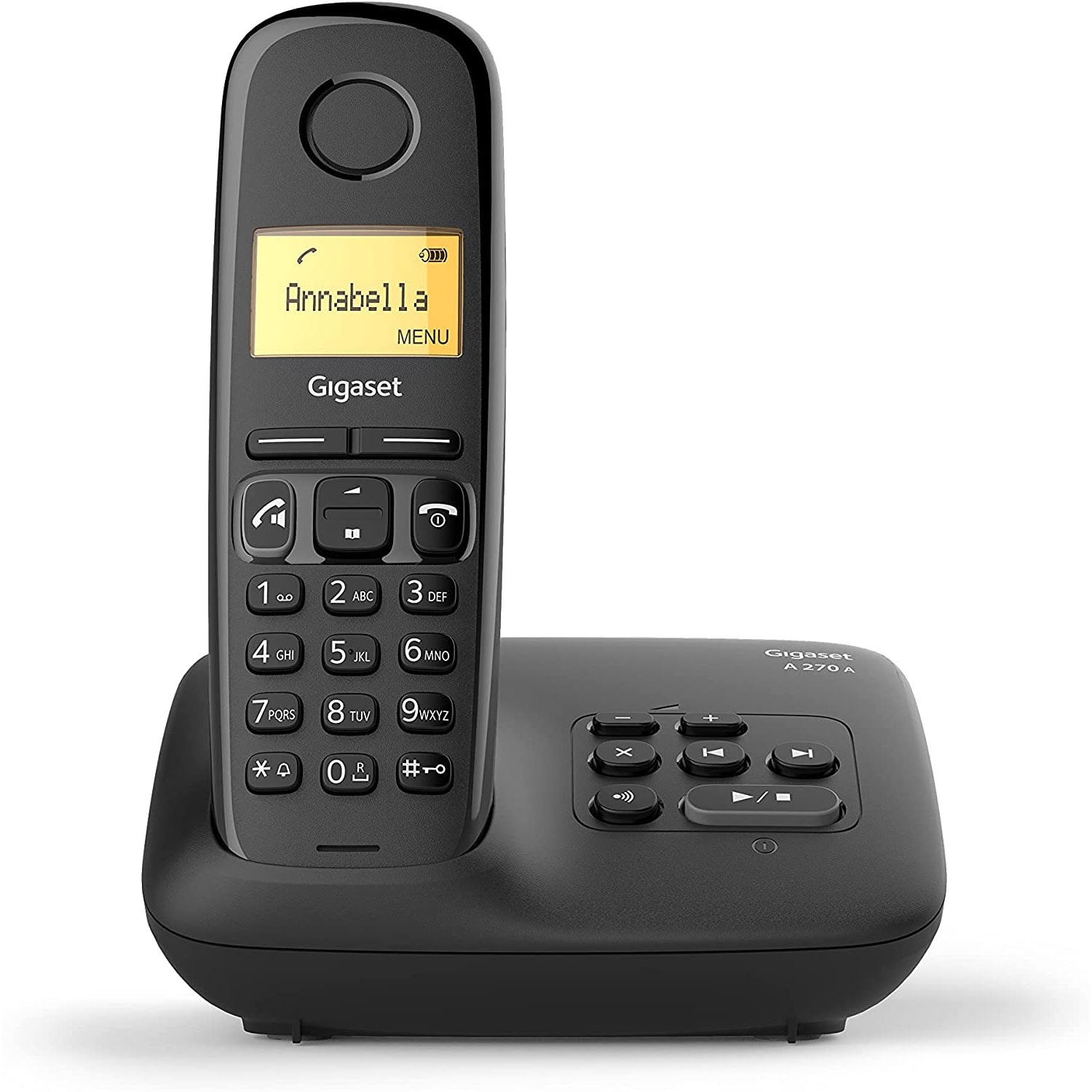 Gigaset A270A Basic Cordless Home Phone with Big Display - Single - Refurbished Good